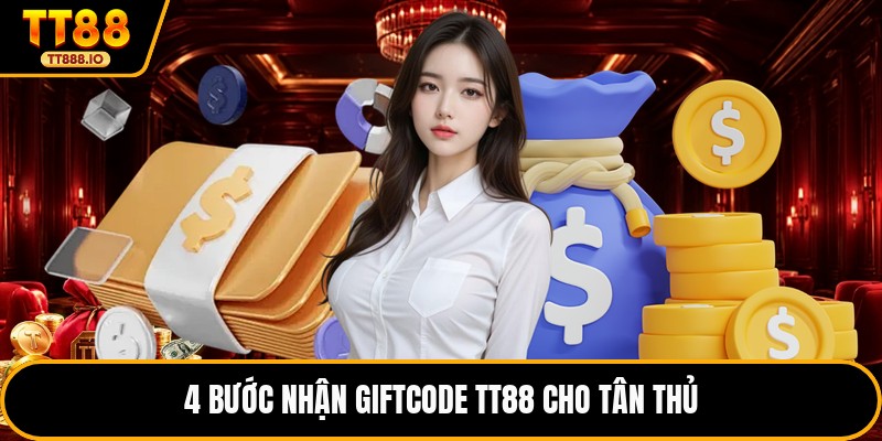 4 bước nhận giftcode TT88 cho tân thủ